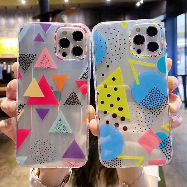 laser geometric pattern case for iphone, transparent rear bumper cover for iphone 12 11 pro max 7 8 plus x xr xs max 12 pro
laser geometric pattern case for iphone, transparent rear bumper cover for iphone 12 11 pro max 7 8 plus x xr xs max 12 pro