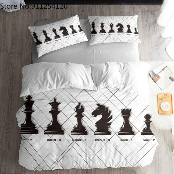 bedding sets international chess print duvet cover set bedcloth with pillowcase 2/3 piece game series kids gift bed luxury
bedding sets international chess print duvet cover set bedcloth with pillowcase 2/3 piece game series kids gift bed luxury