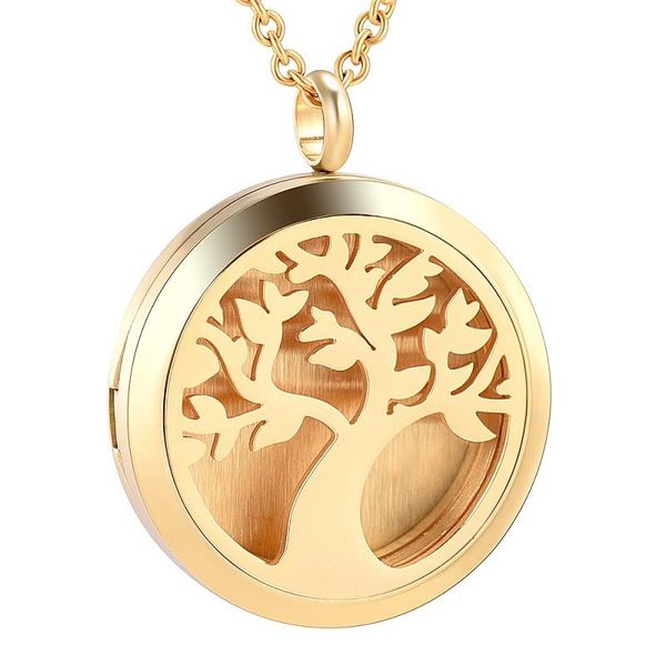 pendant necklaces 4 colors classics tree of life essential oil diffuser locket stainless steel women men fragrance necklace 30m, Silver
pendant necklaces 4 colors classics tree of life essential oil diffuser locket stainless steel women men fragrance necklace 30m, Silver