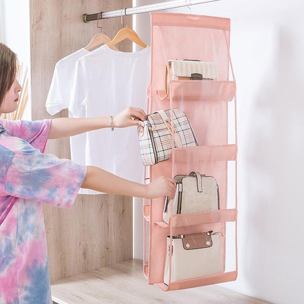 storage bags 4/6/8 pocket hanging handbag organizer for wardrobe closet transparent bag door wall clear sundry shoe with hanger b
storage bags 4/6/8 pocket hanging handbag organizer for wardrobe closet transparent bag door wall clear sundry shoe with hanger b