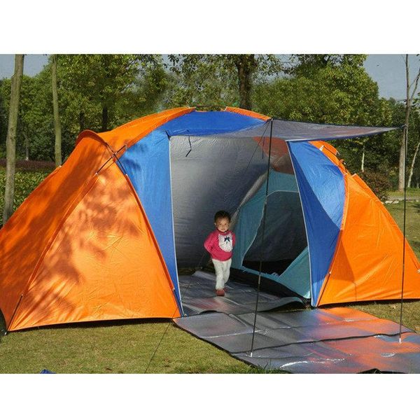 5-8 person big camping tent double layer waterproof two bedrooms travel for family party fishing 420x220x175cm tents and shelters
5-8 person big camping tent double layer waterproof two bedrooms travel for family party fishing 420x220x175cm tents and shelters