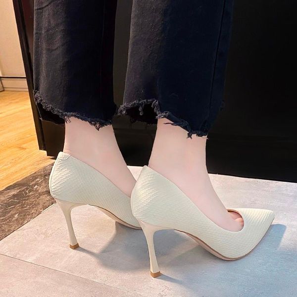 dress shoes ladies high heels fashion black wedding stiletto 2021