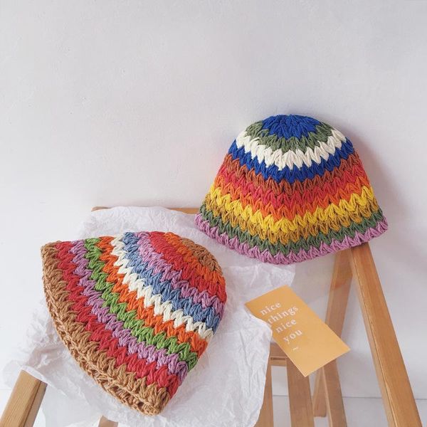 caps & hats korean style color matching retro rainbow parent-child straw hat summer girl baby foldable big edge shade fisherman, Yellow
caps & hats korean style color matching retro rainbow parent-child straw hat summer girl baby foldable big edge shade fisherman, Yellow