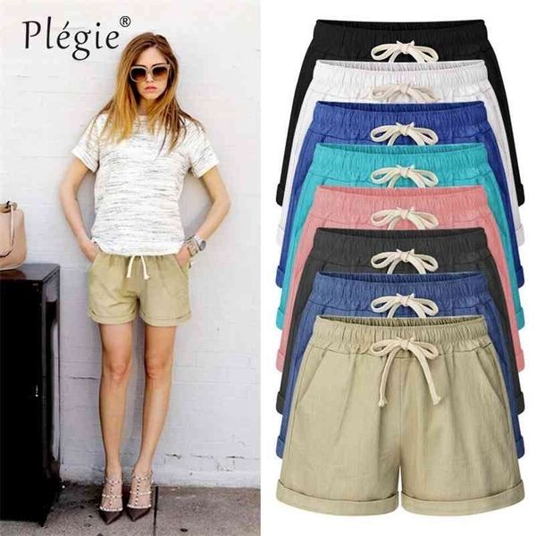 plegie summer plus size short candy color lace-up elastic waist comfortable thin short female with pockets m-6xl 210621, White;black
plegie summer plus size short candy color lace-up elastic waist comfortable thin short female with pockets m-6xl 210621, White;black