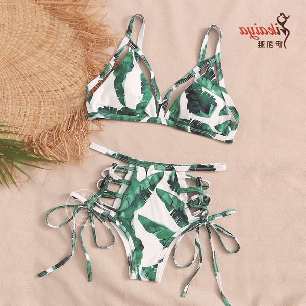 the bikini ikaya bandage cross split solid high waisted swimsuit bikini, White;black
the bikini ikaya bandage cross split solid high waisted swimsuit bikini, White;black
