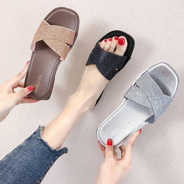 slippers open toe outside summer flat slides women leisure solid butterfly-knot ladies shoes, Black
slippers open toe outside summer flat slides women leisure solid butterfly-knot ladies shoes, Black