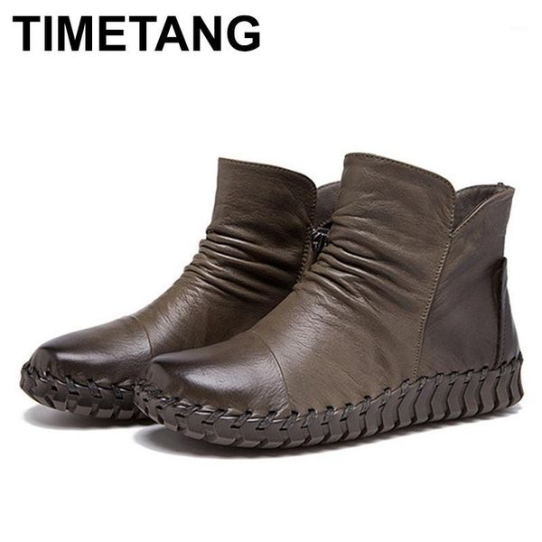 boots timetang colors autumn genuine leather shoes women comfort winter flat ankle for casual ladies1, Black
boots timetang colors autumn genuine leather shoes women comfort winter flat ankle for casual ladies1, Black