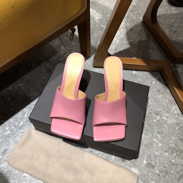 pink girl designer fashion sandals heel sliper, Black