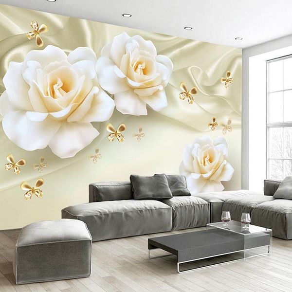 wallpapers drop custom any size 3d wall painting rose flower butterfly silk non-woven fabric large mural wallpaper tv backdrop
wallpapers drop custom any size 3d wall painting rose flower butterfly silk non-woven fabric large mural wallpaper tv backdrop
