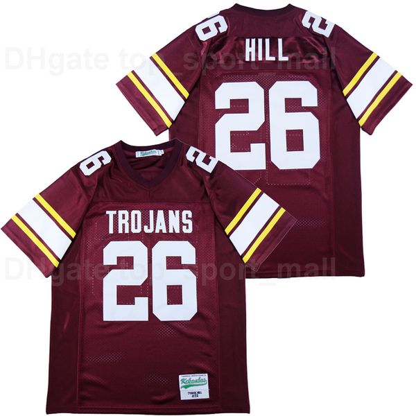 paradise valley trojans 26 tyreek hill jersey high school football sport breathable team color red pure cotton embroidery and sewing good qu, Black
paradise valley trojans 26 tyreek hill jersey high school football sport breathable team color red pure cotton embroidery and sewing good qu, Black