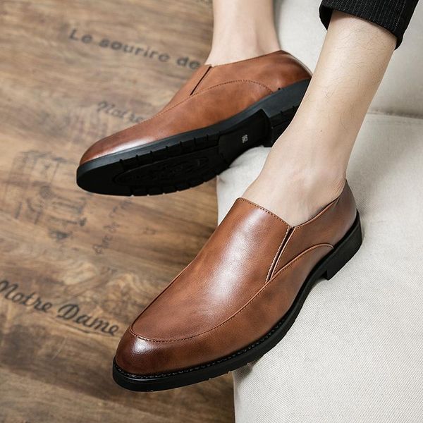 dress shoes men original summer outdoor soft leather men's leisure comfortable flat boat driving, Black
dress shoes men original summer outdoor soft leather men's leisure comfortable flat boat driving, Black