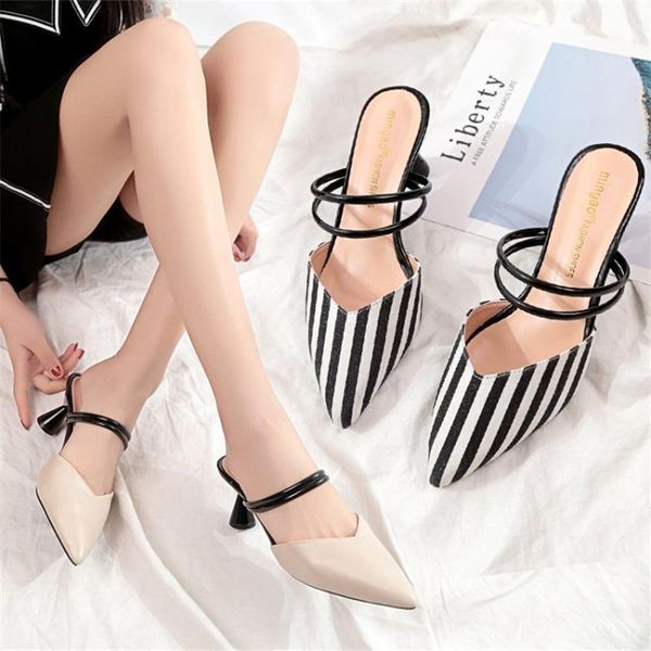dress shoes women's spring 2021 fashion black pointed sandals beach slippers ladies low heels casual pu leather
dress shoes women's spring 2021 fashion black pointed sandals beach slippers ladies low heels casual pu leather