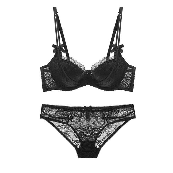 bra set lace underwear support gathered for girls comfortable thin cotton cup embroidered, Red;black
bra set lace underwear support gathered for girls comfortable thin cotton cup embroidered, Red;black