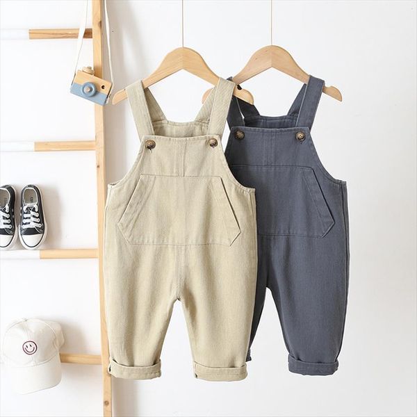 children wear clothing for girls autumn and spring korean pants cotton kids overalls 1 3y casual toddler boys jumpsuit, Blue
children wear clothing for girls autumn and spring korean pants cotton kids overalls 1 3y casual toddler boys jumpsuit, Blue