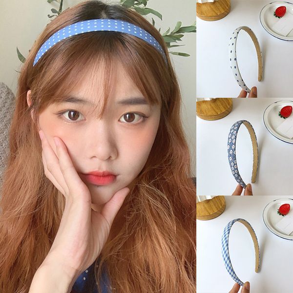 fashion hair hoop for hair vintage headband plaid girls head band tiara hair accessories blue sweet summer floral thin headbands, Silver
fashion hair hoop for hair vintage headband plaid girls head band tiara hair accessories blue sweet summer floral thin headbands, Silver