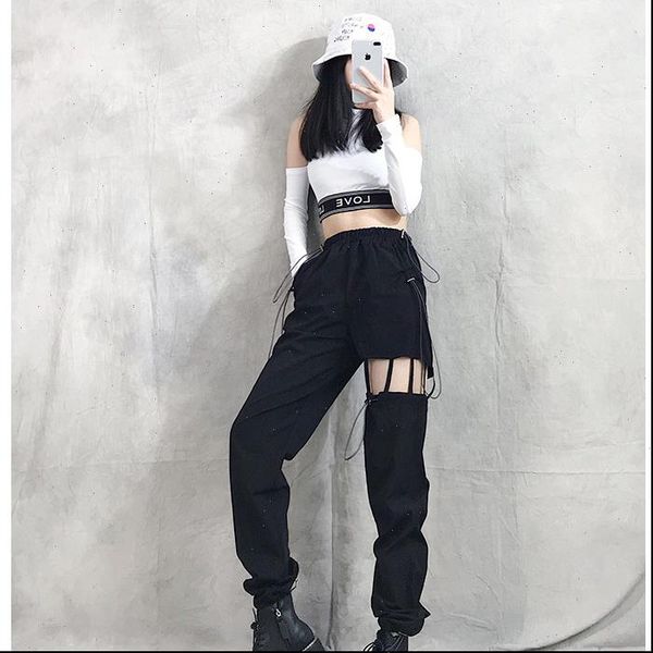 hollow out cargo casual harlan women pants trousers loose straight ankle banded length elastic waist harem summer, Black;white
hollow out cargo casual harlan women pants trousers loose straight ankle banded length elastic waist harem summer, Black;white