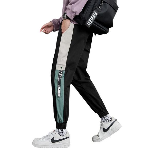 men's pants 2021 spring and summer sports nine-point casual korean version of the trend leggings tide brand tooling lon, Black
men's pants 2021 spring and summer sports nine-point casual korean version of the trend leggings tide brand tooling lon, Black