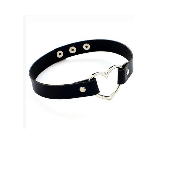 chokers fashion pu leather heart choker necklace women necklaces punk statement jewelry wedding bride gift chocker collier femme, Golden;silver
chokers fashion pu leather heart choker necklace women necklaces punk statement jewelry wedding bride gift chocker collier femme, Golden;silver