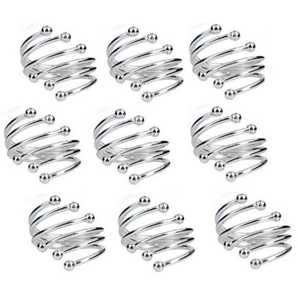 spring napkin ring holder buckle, for valentine's day wedding banquet table decoration (silver) rings
spring napkin ring holder buckle, for valentine's day wedding banquet table decoration (silver) rings