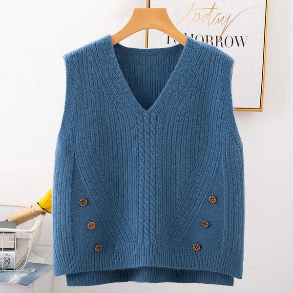 women's vests autumn women waistcoat womens elegant v-neck pullover knitting plus size lady sleeveless sweater vest y448 doi7, Black;white
women's vests autumn women waistcoat womens elegant v-neck pullover knitting plus size lady sleeveless sweater vest y448 doi7, Black;white