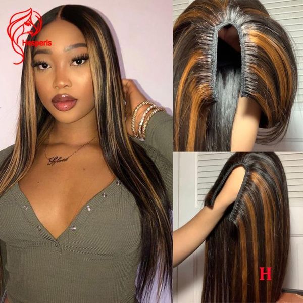hesperis highlight silk straight u part human hair wigs for women 1x4 shape opening brazilian remy highlight1, Black;brown
hesperis highlight silk straight u part human hair wigs for women 1x4 shape opening brazilian remy highlight1, Black;brown