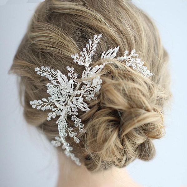 hair clips & barrettes bridal silver wedding hairpins accessories for bridestiaras handmade floral hairpiece prom party, Golden;silver
hair clips & barrettes bridal silver wedding hairpins accessories for bridestiaras handmade floral hairpiece prom party, Golden;silver