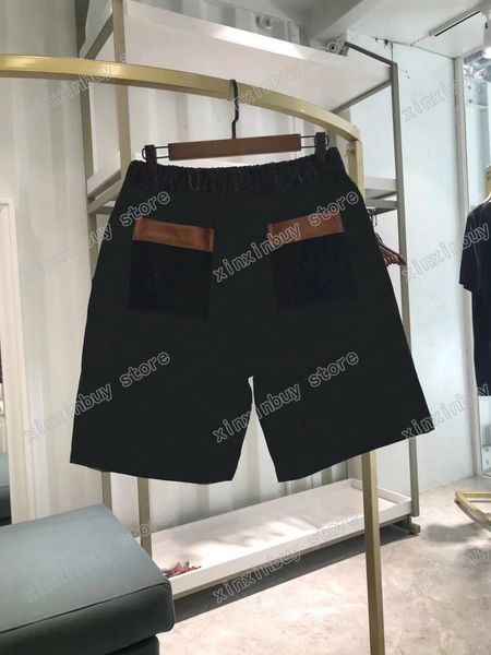 22ss mens women designer denim shorts pants leather pocket letters jacquard spring summer men webbing pant casual letter trousers blue xinxi, White;black
22ss mens women designer denim shorts pants leather pocket letters jacquard spring summer men webbing pant casual letter trousers blue xinxi, White;black