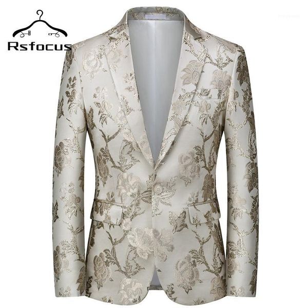 men's suits & blazers rsfocus blue red silve floral printed blazer homme casual mens jacket 6xl elegant prom party xz058, White;black
men's suits & blazers rsfocus blue red silve floral printed blazer homme casual mens jacket 6xl elegant prom party xz058, White;black