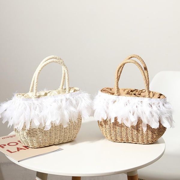 evening bags straw bag female style fairy feather woven fashion handbag seaside travel vacation beach
evening bags straw bag female style fairy feather woven fashion handbag seaside travel vacation beach