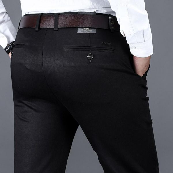 men's pants pant trousers casual classic mens motorcycle luxury straight 2021 business length man clothing men, Black
men's pants pant trousers casual classic mens motorcycle luxury straight 2021 business length man clothing men, Black