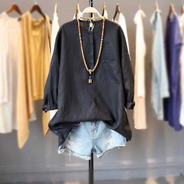 two piece dress arrival summer korean style women long sleeve cotton linen blouse loose o-neck pocket patchwork casual hzok, White
two piece dress arrival summer korean style women long sleeve cotton linen blouse loose o-neck pocket patchwork casual hzok, White