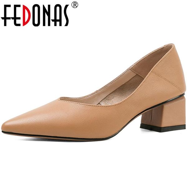 dress shoes fedonas fashion shallow genuine leather handmade for women thick heels pumps 2021 summer party office lady woman, Black
dress shoes fedonas fashion shallow genuine leather handmade for women thick heels pumps 2021 summer party office lady woman, Black