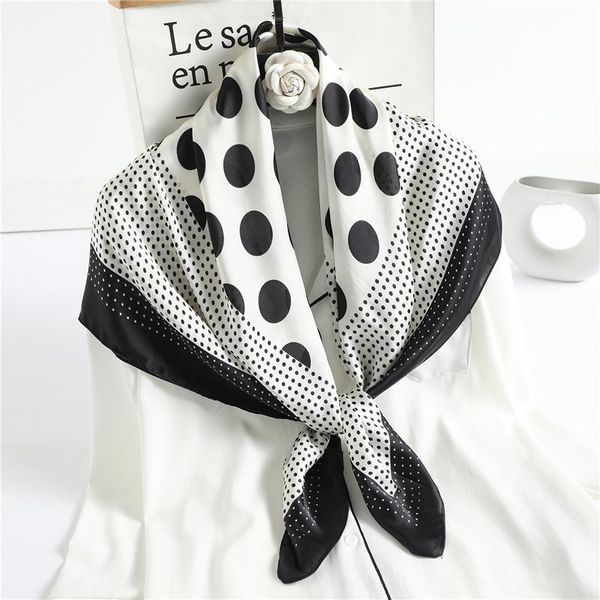 scarves 2021 polka dot scarf large square hijab fashion neck wraps neckerchief women bandana lady foulard headband, Blue;gray
scarves 2021 polka dot scarf large square hijab fashion neck wraps neckerchief women bandana lady foulard headband, Blue;gray