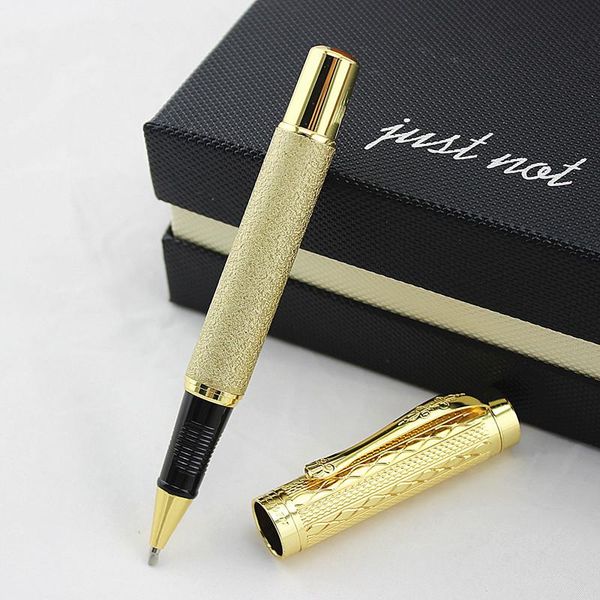 ballpoint pens dika wen 8026 frosted gold promotion roller ball pen stationery office business writing gift, Blue;orange
ballpoint pens dika wen 8026 frosted gold promotion roller ball pen stationery office business writing gift, Blue;orange