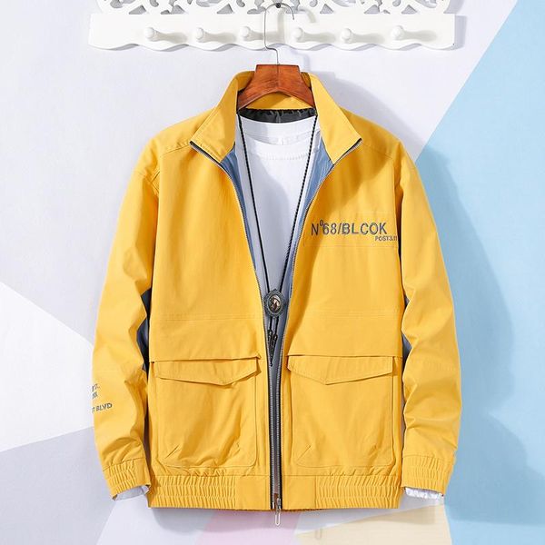 men's jackets epacket men spring summer coats fashion baseball jacket black khaki yellow size m-3xl, Black;brown
men's jackets epacket men spring summer coats fashion baseball jacket black khaki yellow size m-3xl, Black;brown