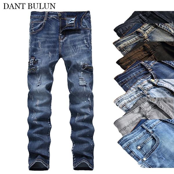 mens retro jeans stretch slim fit ripped scratched homme pants zipper pocket decorate gray black blue straight denim men men's
mens retro jeans stretch slim fit ripped scratched homme pants zipper pocket decorate gray black blue straight denim men men's