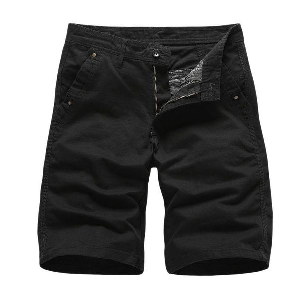 men's shorts 2021 brand mens cargo black military short pants men cotton solid casual beach summer bottom, White;black
men's shorts 2021 brand mens cargo black military short pants men cotton solid casual beach summer bottom, White;black