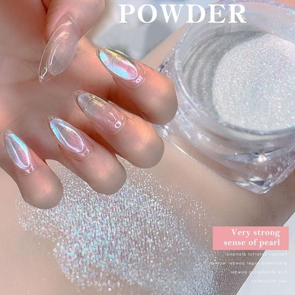 nail glitter 1box holographic pearl shell powder pigment glimmer chrome dip dust mermaid aurora mirror effect manicure decor, Silver;gold
nail glitter 1box holographic pearl shell powder pigment glimmer chrome dip dust mermaid aurora mirror effect manicure decor, Silver;gold