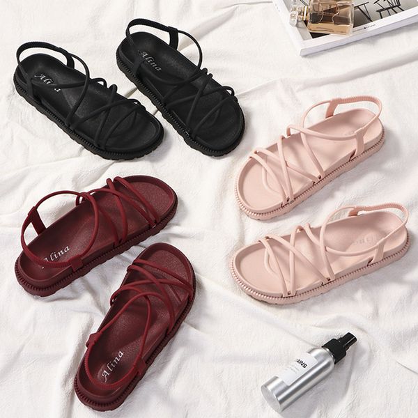 dress shoes flat-footed, casual, women's platform, gladiator, thick sole, elastic, pvc, anti-slip, front and rear strip, pomegranate, l, Black
dress shoes flat-footed, casual, women's platform, gladiator, thick sole, elastic, pvc, anti-slip, front and rear strip, pomegranate, l, Black