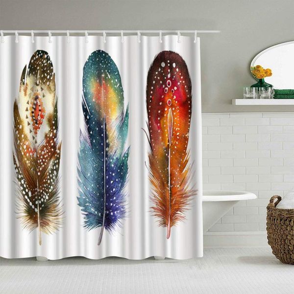 shower curtain feather printing ethnic indian feathers rustic bohemian theme waterproof bath curtains hooks included -bathroom
shower curtain feather printing ethnic indian feathers rustic bohemian theme waterproof bath curtains hooks included -bathroom