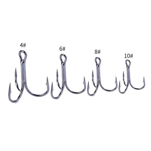 20pcs 4/6/8/10# barbed fishing hook treble fishhook with feather high carbon steel saltwater freshwater anchor sharp jig hooks
20pcs 4/6/8/10# barbed fishing hook treble fishhook with feather high carbon steel saltwater freshwater anchor sharp jig hooks