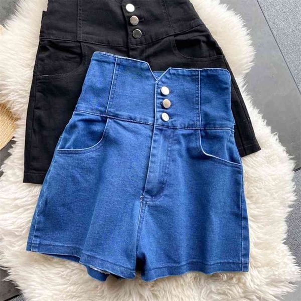summer fashion irregular high waist temperament single-breasted denim shorts c642 210507, White;black
summer fashion irregular high waist temperament single-breasted denim shorts c642 210507, White;black