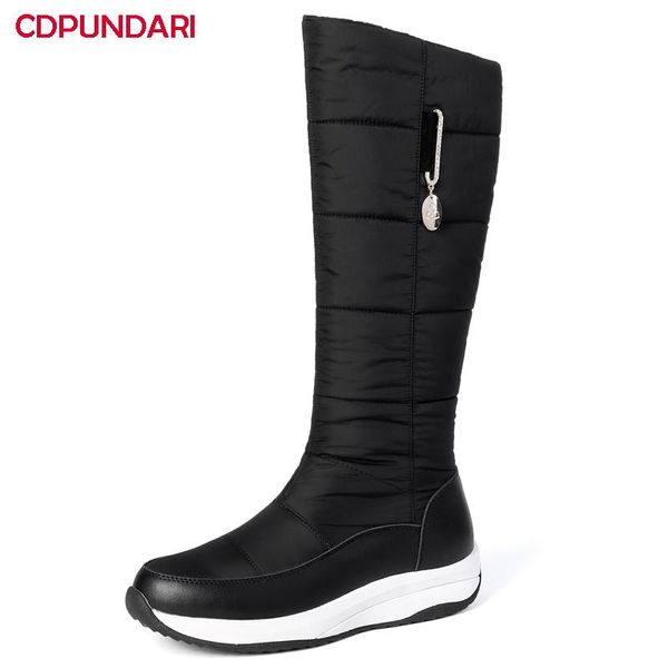 boots genuine leather patchwork waterproof cloth flat platform snow women winter calf shoes botas de invierno para mujer, Black
boots genuine leather patchwork waterproof cloth flat platform snow women winter calf shoes botas de invierno para mujer, Black