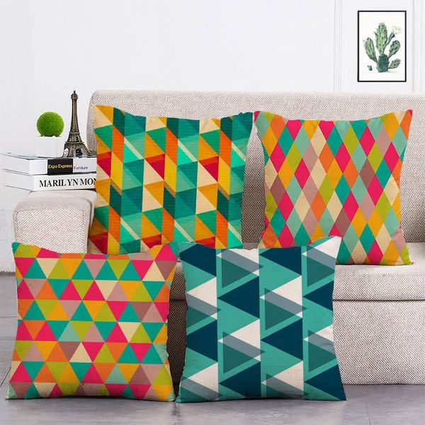 rainbow color cushion cover colorful geometric pillowcase sofa couch bedroom home decor 45x45cm decoration t129 cushion/decorative pillow
rainbow color cushion cover colorful geometric pillowcase sofa couch bedroom home decor 45x45cm decoration t129 cushion/decorative pillow