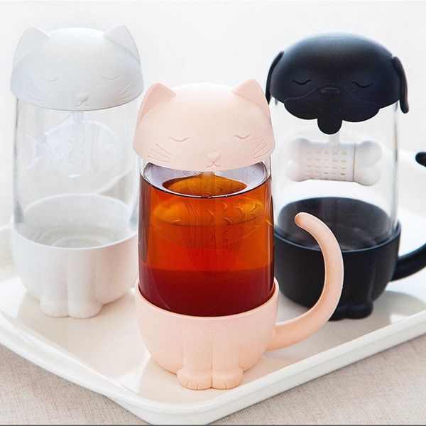 water bottles 2021 est cute cat dog filter strainer glass cup infuser mug home office gift
water bottles 2021 est cute cat dog filter strainer glass cup infuser mug home office gift