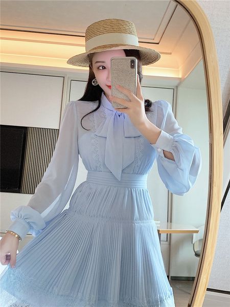 casual dresses autumn lantern sleeves mesh lace chiffon women patchwork bow lace-up hollow out stand collar mini b1fp, Black;gray
casual dresses autumn lantern sleeves mesh lace chiffon women patchwork bow lace-up hollow out stand collar mini b1fp, Black;gray
