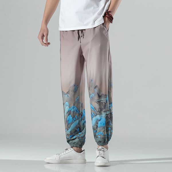 5XL Plus Size Elastic Waist Harem Pants Ankle Length Japanese Streetwear Pants Chinese Mountain Pattern Casual Trousers XXXXXL, Coffee harem pants
5XL Plus Size Elastic Waist Harem Pants Ankle Length Japanese Streetwear Pants Chinese Mountain Pattern Casual Trousers XXXXXL, Coffee harem pants
