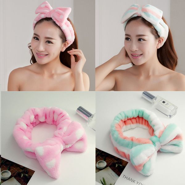 hairband shower woman makeup headband bowknot turban dot striped hairbands flannel head wrap spa hair band accessories, Slivery;white
hairband shower woman makeup headband bowknot turban dot striped hairbands flannel head wrap spa hair band accessories, Slivery;white