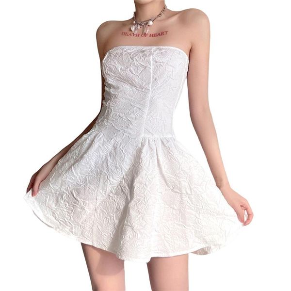 casual dresses women summer strapless high waist solid color a-line dress elegant sleeveless off-the-shoulder evening party black white, Black;gray
casual dresses women summer strapless high waist solid color a-line dress elegant sleeveless off-the-shoulder evening party black white, Black;gray