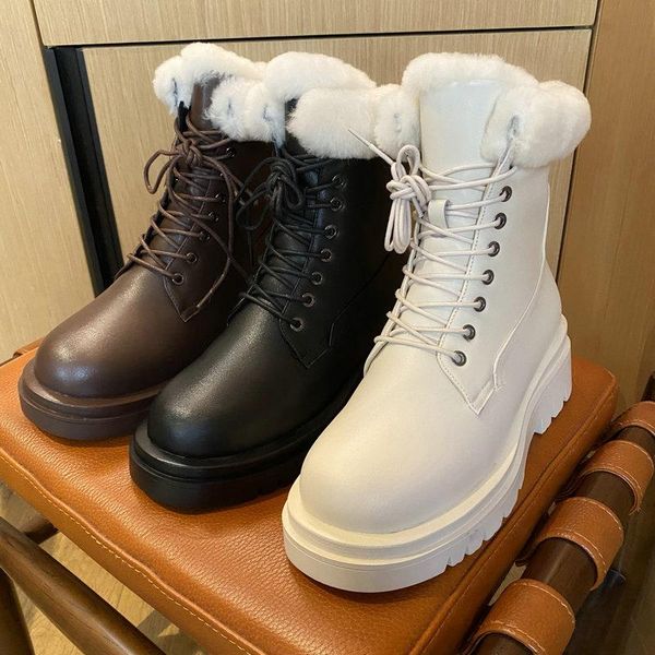 boots salu winter women 2021 ladies ankle genuine leather warm wool lace up motorcycle, Black
boots salu winter women 2021 ladies ankle genuine leather warm wool lace up motorcycle, Black